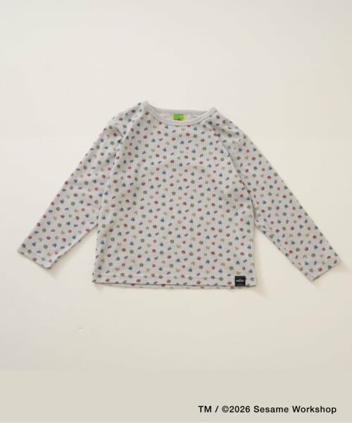 and D.petitmain / アンドディー. プティマイン ルームウェア | 【セサミストリート×フルーツ】ワッフルパジャマ | 詳細13