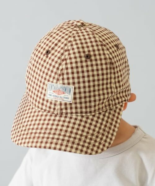 and D.petitmain / アンドディー. プティマイン キャップ | カラーギンガムキャップ | 詳細4