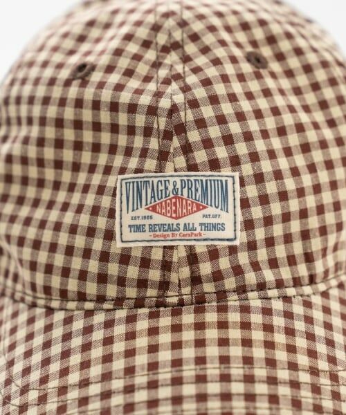 and D.petitmain / アンドディー. プティマイン キャップ | カラーギンガムキャップ | 詳細8