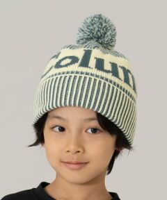 and D.petitmain / アンドディー. プティマイン ニットキャップ | 【Columbia】ロゴポンポンニット帽