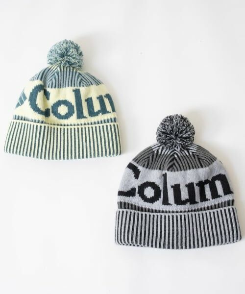 and D.petitmain / アンドディー. プティマイン ニットキャップ | 【Columbia】ロゴポンポンニット帽 | 詳細3