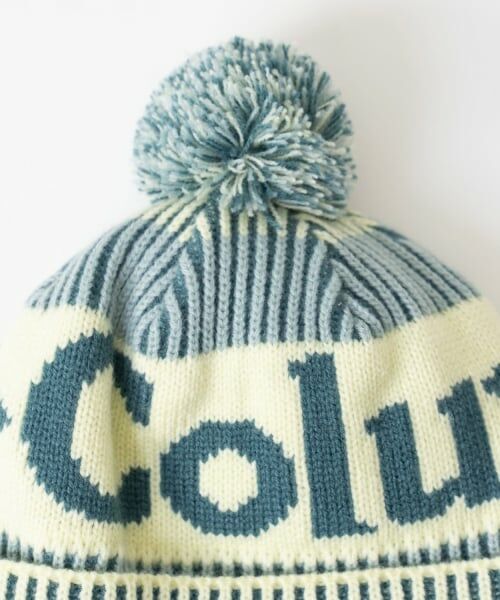 and D.petitmain / アンドディー. プティマイン ニットキャップ | 【Columbia】ロゴポンポンニット帽 | 詳細4