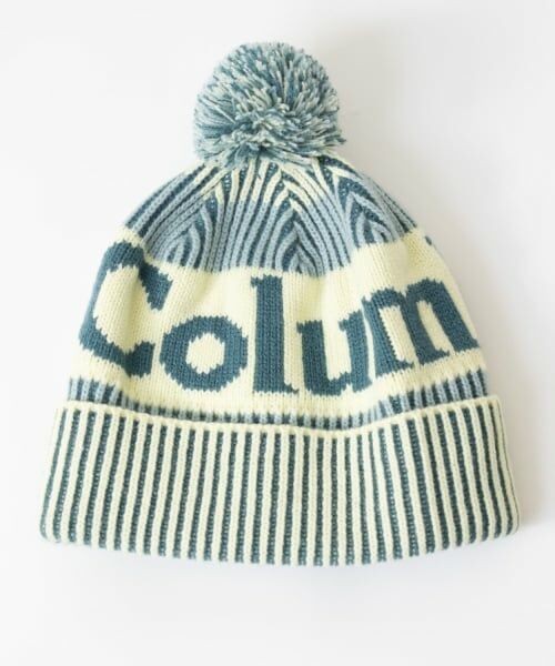 and D.petitmain / アンドディー. プティマイン ニットキャップ | 【Columbia】ロゴポンポンニット帽 | 詳細7