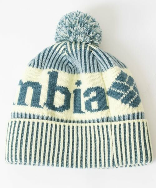 and D.petitmain / アンドディー. プティマイン ニットキャップ | 【Columbia】ロゴポンポンニット帽 | 詳細8