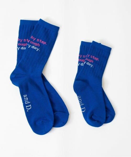 and D.petitmain / アンドディー. プティマイン ソックス | 【365D】【親子リンク】バックロゴソックス/靴下 | 詳細5