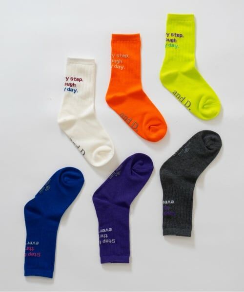 and D.petitmain / アンドディー. プティマイン ソックス | 【365D】【親子リンク】バックロゴソックス/靴下 | 詳細6