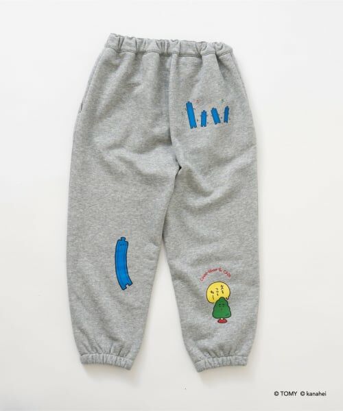 and D.petitmain / アンドディー. プティマイン その他パンツ | 【あつまれ！プラレールズ】アイコンスウェットパンツ | 詳細15