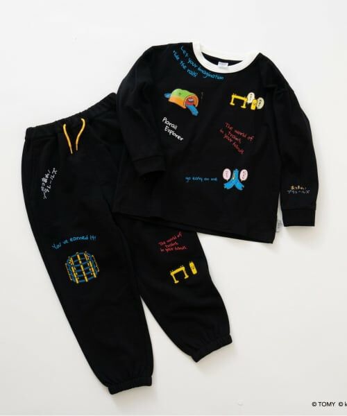 and D.petitmain / アンドディー. プティマイン その他パンツ | 【あつまれ！プラレールズ】アイコンスウェットパンツ | 詳細16