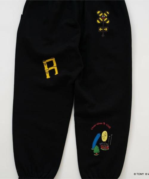 and D.petitmain / アンドディー. プティマイン その他パンツ | 【あつまれ！プラレールズ】アイコンスウェットパンツ | 詳細8