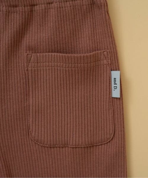 and D.petitmain / アンドディー. プティマイン レギンス・スパッツ | 【365D】防汚加工リブレギンス | 詳細8