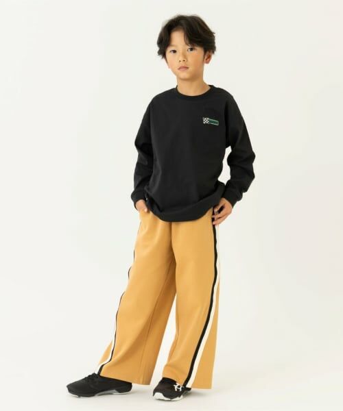 and D.petitmain / アンドディー. プティマイン その他パンツ | サイドライントラックパンツ | 詳細1