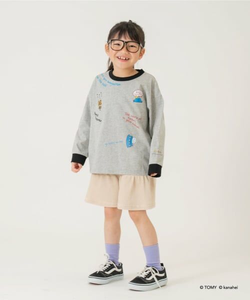 and D.petitmain / アンドディー. プティマイン Tシャツ | 【あつまれ！プラレールズ】アイコンロンT | 詳細2