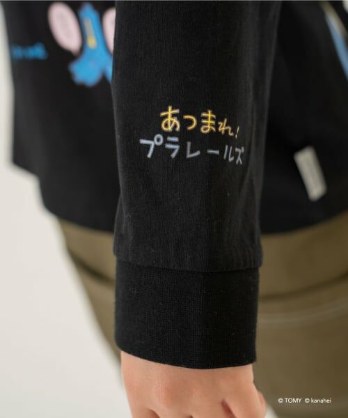 and D.petitmain / アンドディー. プティマイン Tシャツ | 【あつまれ！プラレールズ】アイコンロンT | 詳細5