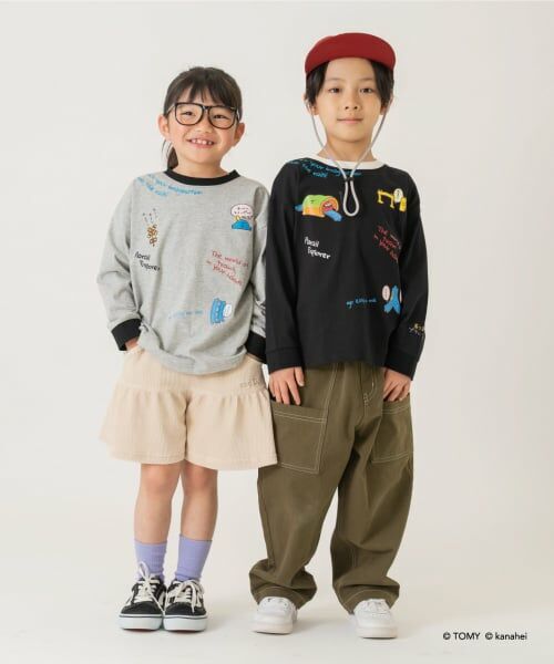 and D.petitmain / アンドディー. プティマイン Tシャツ | 【あつまれ！プラレールズ】アイコンロンT | 詳細6