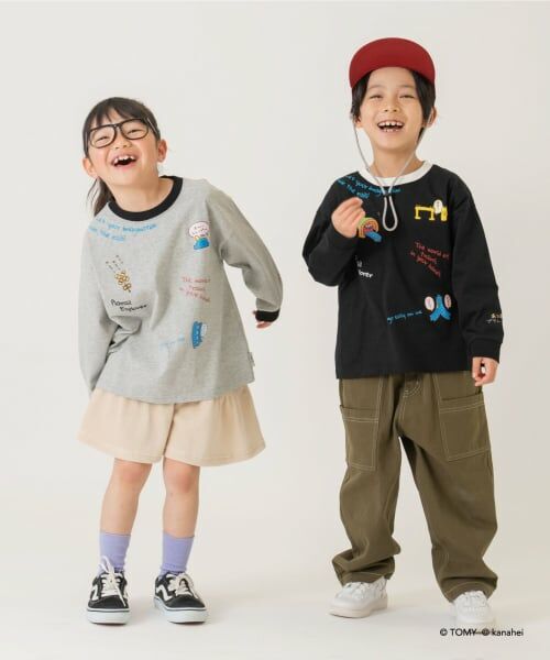 and D.petitmain / アンドディー. プティマイン Tシャツ | 【あつまれ！プラレールズ】アイコンロンT | 詳細8