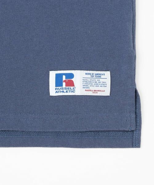 and D.petitmain / アンドディー. プティマイン Tシャツ | 【ラッセル】ナンバリングフットボール ロンTEE | 詳細12