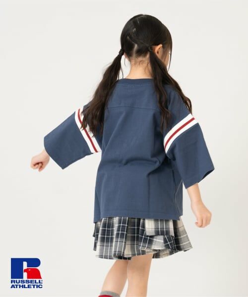 and D.petitmain / アンドディー. プティマイン Tシャツ | 【ラッセル】ナンバリングフットボール ロンTEE | 詳細4