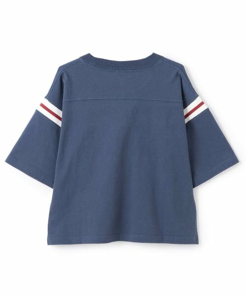 and D.petitmain / アンドディー. プティマイン Tシャツ | 【ラッセル】ナンバリングフットボール ロンTEE | 詳細8