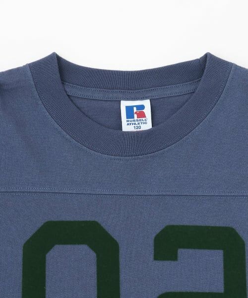 and D.petitmain / アンドディー. プティマイン Tシャツ | 【ラッセル】ナンバリングフットボール ロンTEE | 詳細9