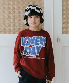 and D.petitmain / アンドディー. プティマイン スウェット | クラック加工スウェットプルオーバー