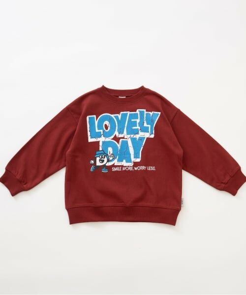 and D.petitmain / アンドディー. プティマイン スウェット | クラック加工スウェットプルオーバー | 詳細14