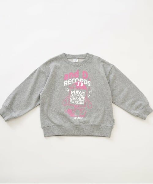 and D.petitmain / アンドディー. プティマイン スウェット | クラック加工スウェットプルオーバー | 詳細16