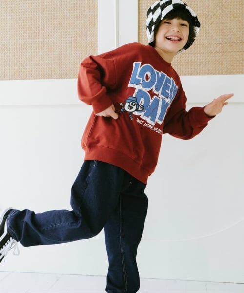 and D.petitmain / アンドディー. プティマイン スウェット | クラック加工スウェットプルオーバー | 詳細2