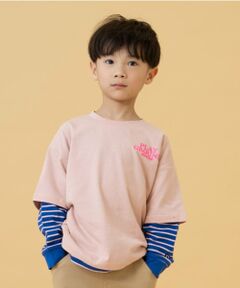 and D.petitmain / アンドディー. プティマイン Tシャツ | 【2Pセット】3WAYプリントTシャツ