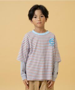 and D.petitmain / アンドディー. プティマイン Tシャツ | 【2Pセット】3WAYプリントTシャツ