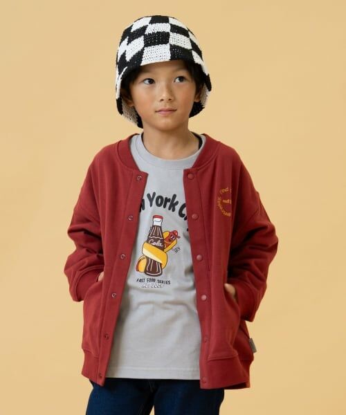 and D.petitmain / アンドディー. プティマイン Tシャツ | 【親子リンク】【365D】OFUZAKEおにいちゃんロンT | 詳細10