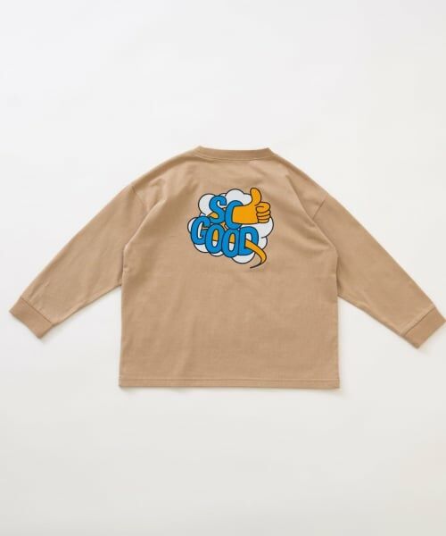 and D.petitmain / アンドディー. プティマイン Tシャツ | 【親子リンク】【365D】OFUZAKEおにいちゃんロンT | 詳細25
