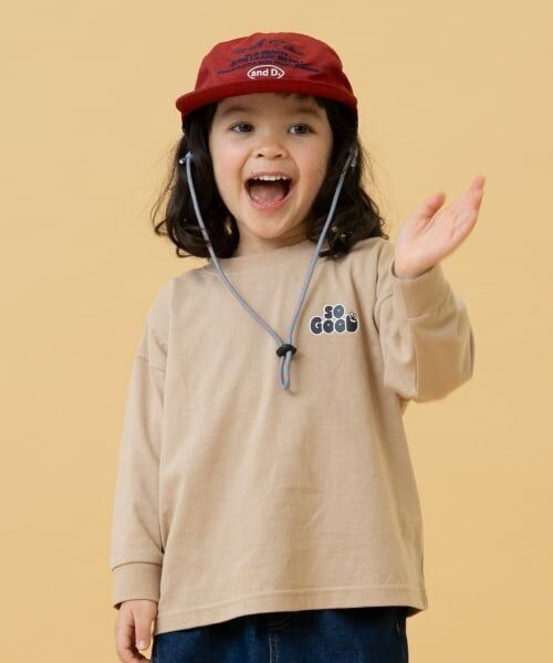 and D.petitmain / アンドディー. プティマイン Tシャツ | 【親子リンク】【365D】OFUZAKEおにいちゃんロンT | 詳細4