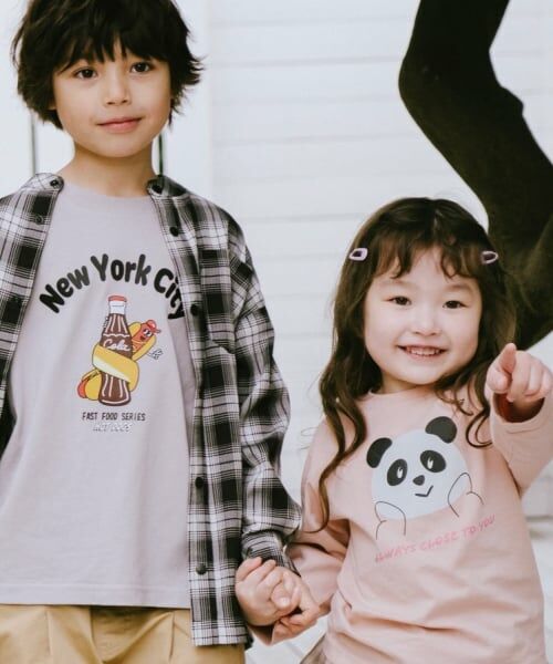 and D.petitmain / アンドディー. プティマイン Tシャツ | 【365D】OFUZAKEかわいいロンT | 詳細3