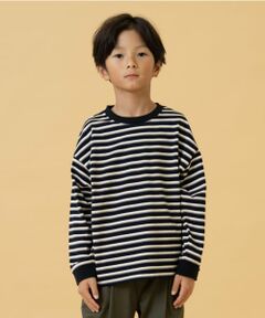 and D.petitmain / アンドディー. プティマイン Tシャツ | 【365D】アソートマルチボーダーロンT