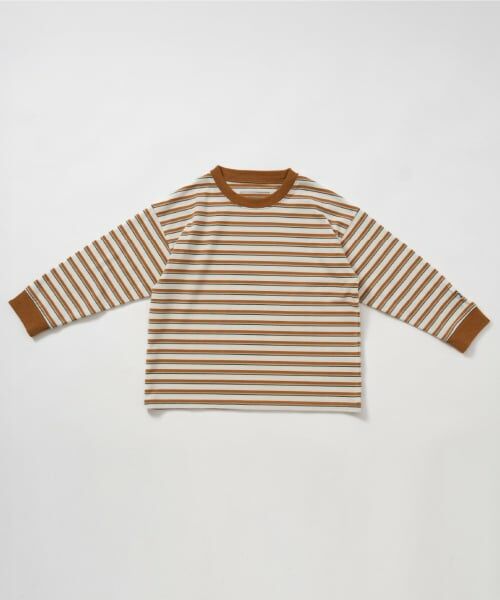 and D.petitmain / アンドディー. プティマイン Tシャツ | 【365D】アソートマルチボーダーロンT | 詳細11