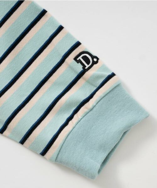 and D.petitmain / アンドディー. プティマイン Tシャツ | 【365D】アソートマルチボーダーロンT | 詳細7