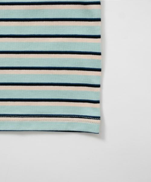 and D.petitmain / アンドディー. プティマイン Tシャツ | 【365D】アソートマルチボーダーロンT | 詳細8