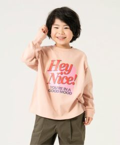 and D.petitmain / アンドディー. プティマイン Tシャツ | 【親子リンク】【綿100%】【365D】ストリートロゴロンT