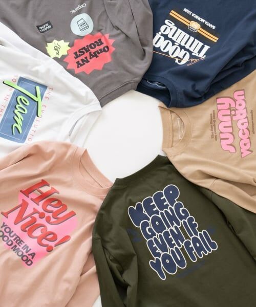 and D.petitmain / アンドディー. プティマイン Tシャツ | 【親子リンク】【綿100%】【365D】ストリートロゴロンT | 詳細16