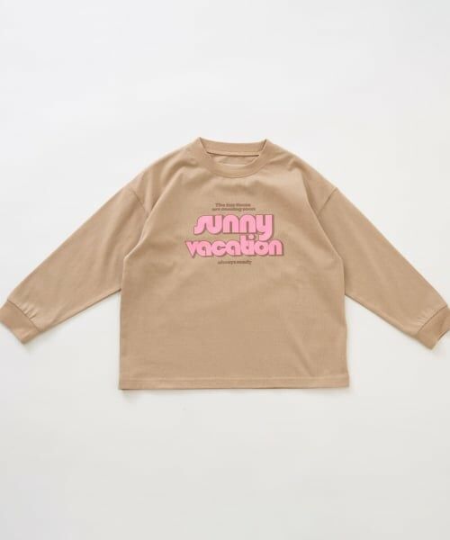 and D.petitmain / アンドディー. プティマイン Tシャツ | 【親子リンク】【綿100%】【365D】ストリートロゴロンT | 詳細6