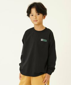 and D.petitmain / アンドディー. プティマイン Tシャツ | 【綿100%】【365D】ワンポイントししゅうロンT