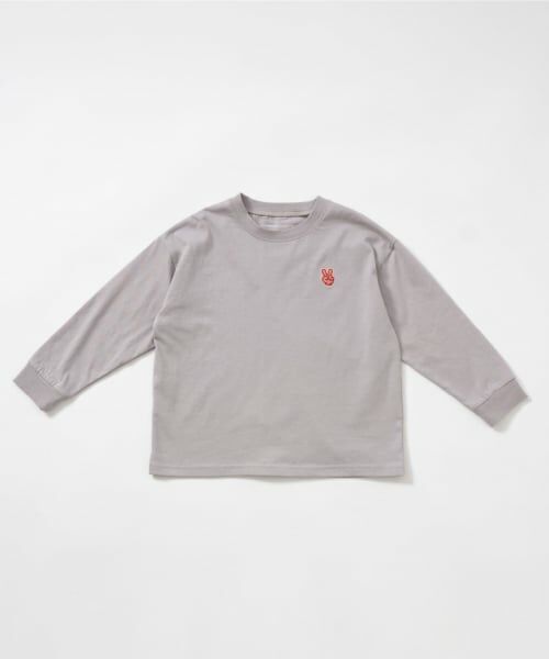 and D.petitmain / アンドディー. プティマイン Tシャツ | 【綿100%】【365D】ワンポイントししゅうロンT | 詳細17