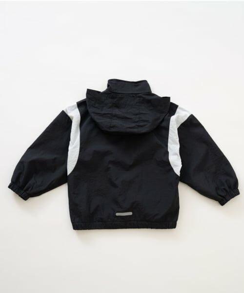 and D.petitmain / アンドディー. プティマイン ブルゾン | 【フード収納可能】【撥水】肩切替ジップジャケット | 詳細16
