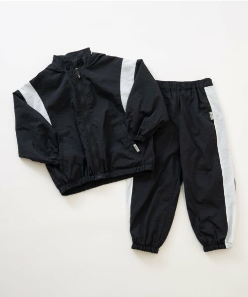 and D.petitmain / アンドディー. プティマイン ブルゾン | 【フード収納可能】【撥水】肩切替ジップジャケット | 詳細19