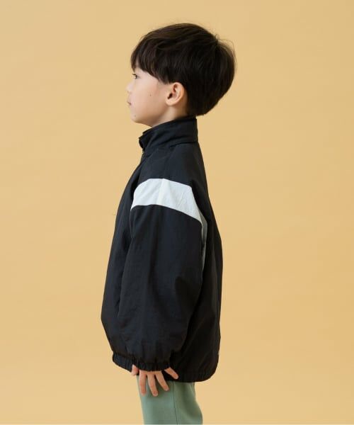 and D.petitmain / アンドディー. プティマイン ブルゾン | 【フード収納可能】【撥水】肩切替ジップジャケット | 詳細2