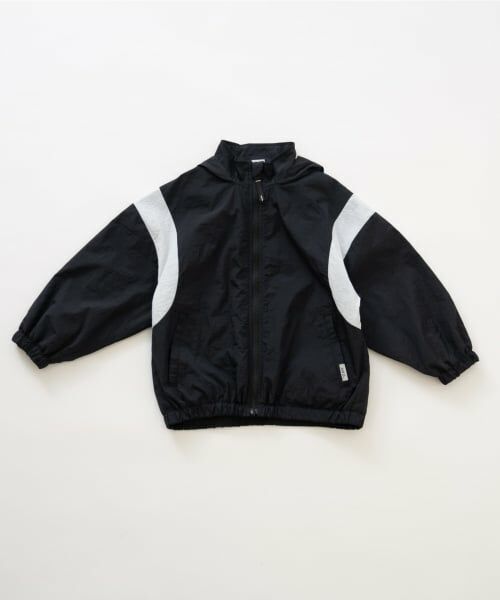 and D.petitmain / アンドディー. プティマイン ブルゾン | 【フード収納可能】【撥水】肩切替ジップジャケット | 詳細20