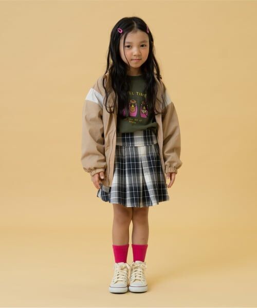 and D.petitmain / アンドディー. プティマイン ブルゾン | 【フード収納可能】【撥水】肩切替ジップジャケット | 詳細5