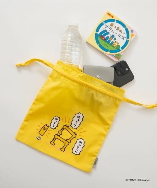 and D.petitmain / アンドディー. プティマイン ポーチ | 【あつまれ！プラレールズ】巾着ポーチ | 詳細6