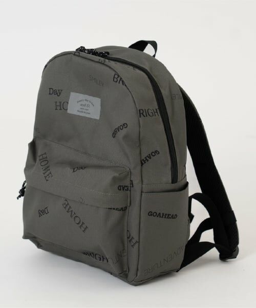 and D.petitmain / アンドディー. プティマイン リュック・バックパック | 【365D】デイリーアソートガラリュック（チャコール）