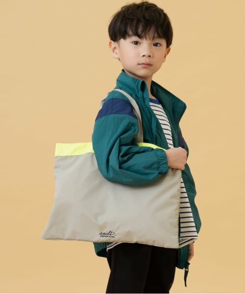 and D.petitmain / アンドディー. プティマイン トートバッグ | 【撥水】リバーシブルバイカラーレッスントート（ベージュ）